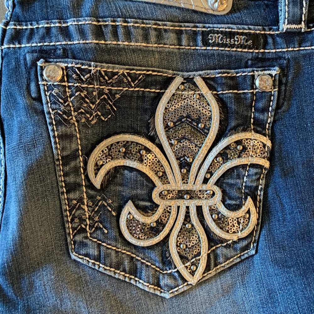 Miss Me signature boot cut jeans